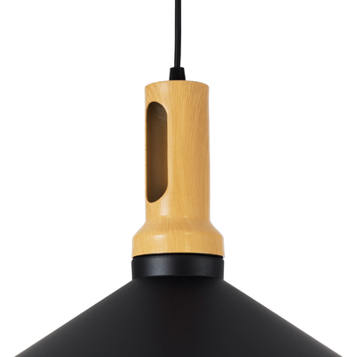 GLOBOSTAR® CALYPSO 01334-B Μοντέρνο Κρεμαστό Φωτιστικό Οροφής με Ντουί 1 x E27 AC 220-240V IP20 - Πολύχρωμο - Μ36 x Π36 x Υ35cm