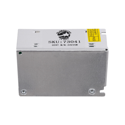 GLOBOSTAR® LUMIVOLT 73041 Τροφοδοτικό/Μετασχηματιστής PELV 25W 1.05A DC 24V IP20 - AC 220-240V σε DC 24V / Ρυθμιζόμενo από DC 22.5V έως DC 25.5V - Μ8.7 x Π5.8 x Υ3.4cm - 3 Χρόνια Εγγύηση