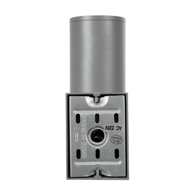 GLOBOSTAR® WALLY 77874 Μοντέρνο Φωτιστικό Τοίχου - Απλίκα με Ντουί 1 x GU10 AC 220-240V Αδιάβροχο IP65 - Γκρι - Μ6.4 x Π11 x Υ17cm