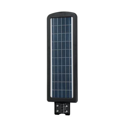 GloboStar® STREETA 85346 Professional LED Solar Street Light Αυτόνομο Ηλιακό Φωτιστικό Δρόμου 180W 1800lm 288 x LED SMD 5730 με Ενσωματωμένο Φωτοβολταϊκό Panel 6V 20W & Επαναφορτιζόμενη Μπαταρία Li-ion 3.2V 30000mAh με Αισθητήρα Ημέρας-Νύχτας & PIR Αισθητήρα Κίνησης - Αδιάβροχο IP65 - Ψυχρό Λευκό 6000K - Μ25 x Π7 x Υ83cm - 2 Years Warranty