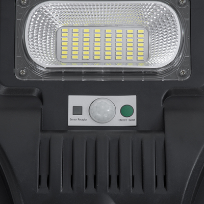 GloboStar® STREETA 85346 Professional LED Solar Street Light Αυτόνομο Ηλιακό Φωτιστικό Δρόμου 180W 1800lm 288 x LED SMD 5730 με Ενσωματωμένο Φωτοβολταϊκό Panel 6V 20W & Επαναφορτιζόμενη Μπαταρία Li-ion 3.2V 30000mAh με Αισθητήρα Ημέρας-Νύχτας & PIR Αισθητήρα Κίνησης - Αδιάβροχο IP65 - Ψυχρό Λευκό 6000K - Μ25 x Π7 x Υ83cm - 2 Years Warranty