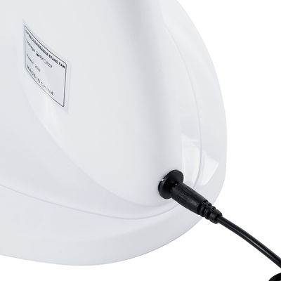 GloboStar® SOLARI-FAN 85353 Solar Fan Αυτόνομος Ηλιακός Επιτραπέζιος Ανεμιστήρας 25W 2 Λειτουργιών Ρεύματος με AC 220-240V ή με Φωτοβολταϊκό Panel 9V 12W & Επαναφορτιζόμενη Μπαταρία Li-ion 7.4V 4400mAh - 3 Ταχύτητες - IP20 - Μ24 x Π36 x Υ49cm - Λευκό & Μπλε - 2 Years Warranty