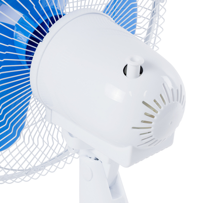 GloboStar® SOLARI-FAN 85353 Solar Fan Αυτόνομος Ηλιακός Επιτραπέζιος Ανεμιστήρας 25W 2 Λειτουργιών Ρεύματος με AC 220-240V ή με Φωτοβολταϊκό Panel 9V 12W & Επαναφορτιζόμενη Μπαταρία Li-ion 7.4V 4400mAh - 3 Ταχύτητες - IP20 - Μ24 x Π36 x Υ49cm - Λευκό & Μπλε - 2 Years Warranty