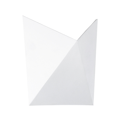 GLOBOSTAR® STEALTH 60521 Μοντέρνο Φωτιστικό Τοίχου - Απλίκα LED 10W 1100lm 60° AC 220-240V Αδιάβροχο IP65 Φυσικό Λευκό 4500K - Bridgelux COB Chip & TÜV SÜD Driver - Λευκό Ματ - Μ17 x Π7.5 x Υ17cm - 5 Χρόνια Εγγύηση