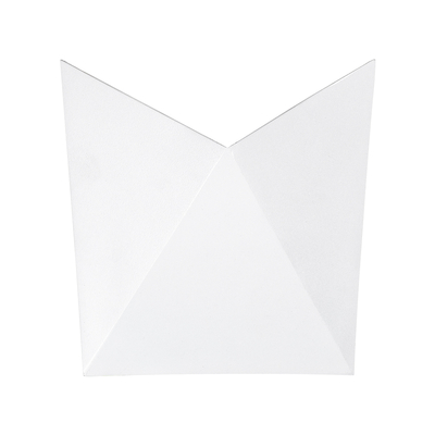 GLOBOSTAR® STEALTH 60521 Μοντέρνο Φωτιστικό Τοίχου - Απλίκα LED 10W 1100lm 60° AC 220-240V Αδιάβροχο IP65 Φυσικό Λευκό 4500K - Bridgelux COB Chip & TÜV SÜD Driver - Λευκό Ματ - Μ17 x Π7.5 x Υ17cm - 5 Χρόνια Εγγύηση