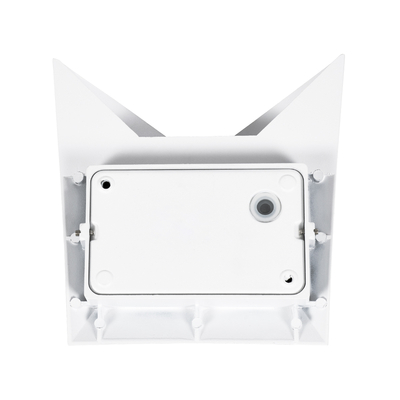 GLOBOSTAR® STEALTH 60521 Μοντέρνο Φωτιστικό Τοίχου - Απλίκα LED 10W 1100lm 60° AC 220-240V Αδιάβροχο IP65 Φυσικό Λευκό 4500K - Bridgelux COB Chip & TÜV SÜD Driver - Λευκό Ματ - Μ17 x Π7.5 x Υ17cm - 5 Χρόνια Εγγύηση