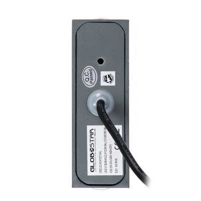 GLOBOSTAR® LINOR 60528 Μοντέρνο Φωτιστικό Τοίχου - Απλίκα LED 10W 1000lm 10° AC 220-240V Αδιάβροχο IP65 Θερμό Λευκό 2700K - Bridgelux COB Chip & TÜV SÜD Driver - Γκρι Ανθρακί Ματ - Μ12.5 x Π6 x Υ4cm - 5 Χρόνια Εγγύηση