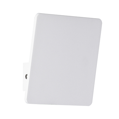 GLOBOSTAR® CUADRADO 60569 Μοντέρνο Φωτιστικό Τοίχου - Απλίκα LED 10W 1000lm 60° AC 220-240V Αδιάβροχο IP65 Θερμό Λευκό 2700K - Bridgelux COB Chip & TÜV SÜD Driver - Λευκό Ματ - Μ14 x Π14 x Υ4.5cm - 5 Χρόνια Εγγύηση