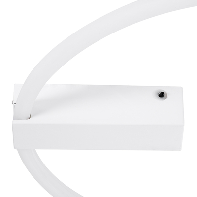 GLOBOSTAR® CINDERELLA 60981 Μοντέρνο Φωτιστικό Οροφής LED 30W 3360lm 360° AC 220-240V IP20 Ρυθμιζόμενο Λευκό CCT με Χειριστήριο από 2700K έως 6000K Dimmable - Lumileds SMD Chip - Λευκό Ματ - Μ50 x Π50 x Υ5cm - 3 Χρόνια Εγγύηση