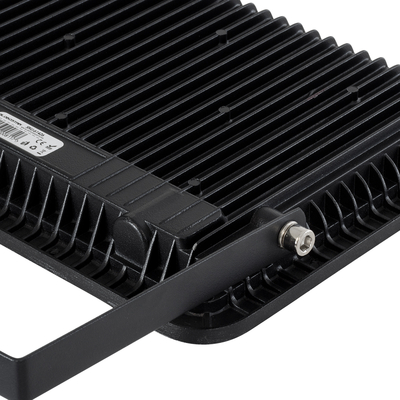 GLOBOSTAR® ATLAS 61426 Προβολέας LED 100W 12000lm 120° AC 220-240V Αδιάβροχο IP67 Φυσικό Λευκό 4500K - Lumileds SMD Chip - TÜV Rheinland Certified - Μαύρο Ματ - Μ27 x Π4 x Υ21cm - 5 Χρόνια Εγγύηση