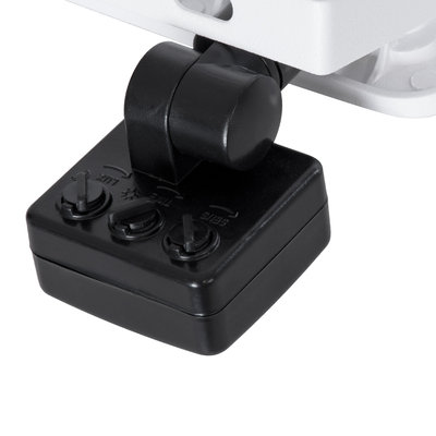GLOBOSTAR® AURORA 64440 Προβολέας με Ανιχνευτή PIR / Αισθητήρα Κίνησης LED 30W 3750lm 120° AC 220-240V Αδιάβροχο IP67 Ψυχρό Λευκό 6000K - Lumileds SMD Chip - TÜV Rheinland Certified - Λευκό Ματ - Μ16 x Π5 x Υ17.5cm - 3 Χρόνια Εγγύηση