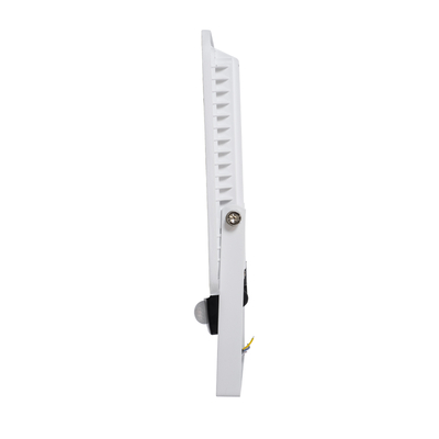 GLOBOSTAR® AURORA 61444 Προβολέας με Ανιχνευτή PIR / Αισθητήρα Κίνησης LED 100W 12500lm 120° AC 220-240V Αδιάβροχο IP67 Ψυχρό Λευκό 6000K - Lumileds SMD Chip - TÜV Rheinland Certified - Λευκό Ματ - Μ25 x Π6.5 x Υ27.5cm - 3 Χρόνια Εγγύηση