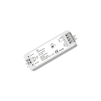 GLOBOSTAR® SKYDANCE-V1 71567 DC RF 2.4Ghz & Push Dimmer / Controller με 1 x 8A 288W Κανάλι DC 5-36V 8A 288W Max IP20 - RF 2.4Ghz & Push Dimming - Μ10 x Π3.5 x Υ2cm - 5 Χρόνια Εγγύηση