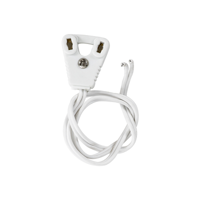 GLOBOSTAR® LAMPHOLDER 78953 Ντουί T8 G13 με 30cm Καλώδιο IP20 - Μ30 x Π1 x Υ2.2cm