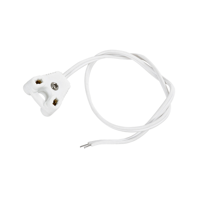 GLOBOSTAR® LAMPHOLDER 78953 Ντουί T8 G13 με 30cm Καλώδιο IP20 - Μ30 x Π1 x Υ2.2cm