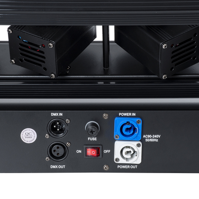 GLOBOSTAR® AMNESIA 51179 Stage Κινούμενη Ρομποτική Κεφαλή Spider Super Beam LASER 150W 2° AC 220-240V IP20 6 x 1W LASER Chip 300mW RED/638nm 100mW GREEN/531nm 600mW BLUE/442nm Πολύχρωμο RGB Dimmable DMX512 Protocol 14/35 Channels - Μ86 x Π23 x Υ9cm - 2 Χρόνια Εγγύηση