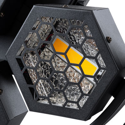 HEXA® HALO 51195 Stage Φωτιστικό Ειδικών Εφέ Digital Matrix Pixel & Blinder LED 434W 120° AC 220-240V IP20 7 x 50W COB Chip & 168 x 0.5W SMD5050 Chip Ultra Θερμό Λευκό 2200K & Πολύχρωμο RGB Dimmable DMX512 Protocol - Μ50 x Π10.5 x Υ47cm - 2 Χρόνια Εγγύηση