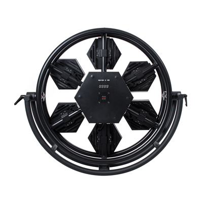 HEXA® HALO 51196 Stage Φωτιστικό Ειδικών Εφέ Digital Matrix Pixel & Blinder LED 784W 120° AC 220-240V IP20 7 x 100W COB Chip & 168 x 0.5W SMD5050 Chip Ultra Θερμό Λευκό 2200K & Πολύχρωμο RGB Dimmable DMX512 Protocol - Μ95 x Π17.5 x Υ78.5cm - 2 Χρόνια Εγγύηση