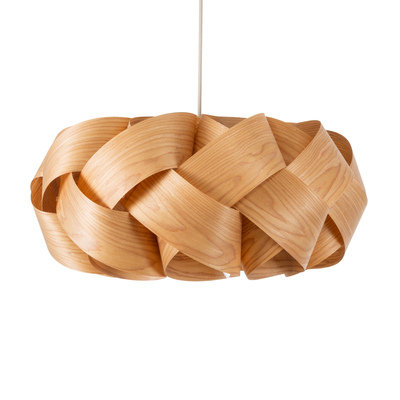 GLOBOSTAR® SARDIGNA 02218 Boho Κρεμαστό Φωτιστικό Οροφής με Ντουί 1 x E27 AC 220-240V IP20 - Καφέ - Μ60 x Π60 x Υ30cm