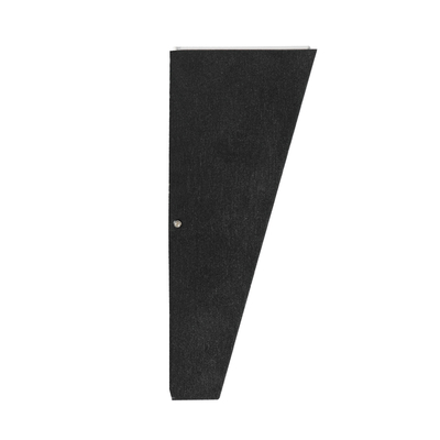 GLOBOSTAR® TRIANDE 60559 Μοντέρνο Φωτιστικό Τοίχου - Απλίκα LED 10W 1250lm 5°/60° AC 220-240V Αδιάβροχο IP65 Ψυχρό Λευκό 6000K - Bridgelux COB Chip & TÜV SÜD Driver - Μαύρο Ματ - Μ8.5 x Π8.5 x Υ20cm - 5 Χρόνια Εγγύηση