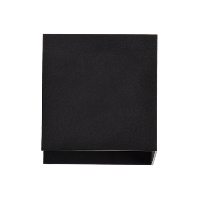 GLOBOSTAR® AXIS-S 60568 Μοντέρνο Φωτιστικό Τοίχου - Απλίκα LED 10W 1250lm 5°/60° AC 220-240V Αδιάβροχο IP65 Ψυχρό Λευκό 6000K - Bridgelux COB Chip & TÜV SÜD Driver - Μαύρο Ματ - Μ10 x Π10 x Υ10cm - 5 Χρόνια Εγγύηση