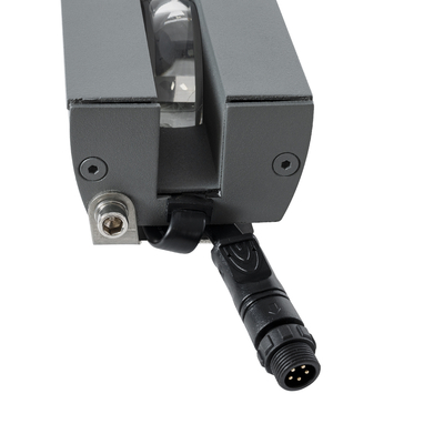 GLOBOSTAR® WINDOWARTE 90721 Φωτιστικό Ανάδειξης Παραθύρων LED 18W 1440lm 8° x 180° DC 24V Αδιάβροχο IP67 Πολύχρωμο RGBW Dimmable DMX512 - CREE XPE Chip - Γκρι Ανθρακί - Μ25 x Π7 x Υ4.5cm - 3 Χρόνια Εγγύηση