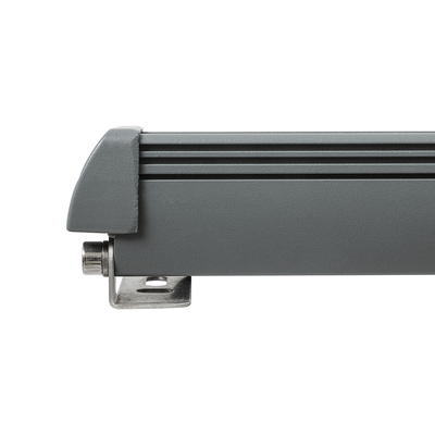 GLOBOSTAR® WINDOWRAFI 90729 Φωτιστικό Ανάδειξης Παραθύρων LED 18W 1440lm 8° x 180° DC 24V Αδιάβροχο IP67 Πολύχρωμο RGBW Dimmable DMX512 - CREE XPE Chip - Γκρι Ανθρακί - Μ30.5 x Π6.7 x Υ4.5cm - 3 Χρόνια Εγγύηση