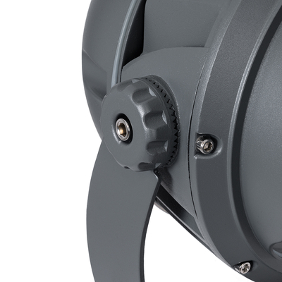 GLOBOSTAR® FLOODIMO 90744 Προβολέας Σποτ Wall Washer με Αντιθαμβωτική Γρίλια LED 54W 5130lm 10° AC 220-240V Αδιάβροχο IP67 Φυσικό Λευκό 4500K - Bridgelux SMD Chip - Γκρι Ανθρακί - Μ26 x Π28 x Υ35cm - 3 Χρόνια Εγγύηση