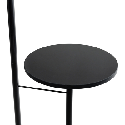 GLOBOSTAR® CORDELIA 02024 Μοντέρνο Επιδαπέδιο Φωτιστικό με Ντουί 1 x E27 AC 220-240V IP20 - Μαύρο & Χρυσό - Μ30 x Π38 x Υ180cm