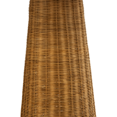 GLOBOSTAR® PERU 02235 Boho Επιδαπέδιο Φωτιστικό με Ντουί 1 x E27 AC 220-240V IP20 - Μπεζ - Μ73 x Π73 x Υ135cm