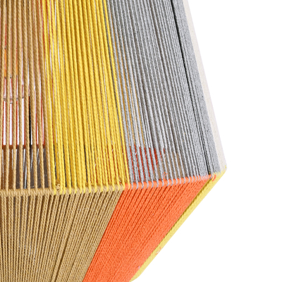 GLOBOSTAR® SALERNO 02289 Boho Κρεμαστό Φωτιστικό Οροφής με Ντουί 1 x E27 AC 220-240V IP20 - Πολύχρωμο - Μ50 x Π50 x Υ50cm