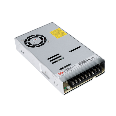 GLOBOSTAR® MEANWELL-LRS600-24 90788 Τροφοδοτικό/Μετασχηματιστής PELV 600W 25A DC 24V IP20 - AC 220-240V σε DC 24V / Ρυθμιζόμενo από 22.8VDC έως 26.4VDC - Μ22.5 x Π12.4 x Υ4.1cm - 3 Χρόνια Εγγύηση