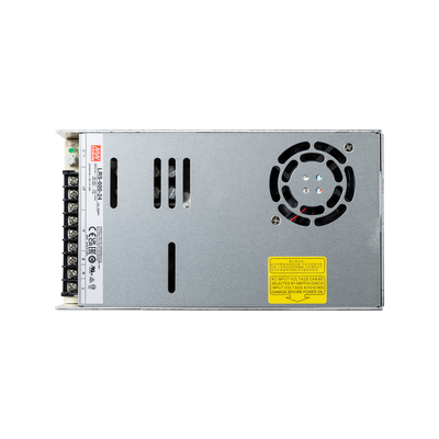 GLOBOSTAR® MEANWELL-LRS600-24 90788 Τροφοδοτικό/Μετασχηματιστής PELV 600W 25A DC 24V IP20 - AC 220-240V σε DC 24V / Ρυθμιζόμενo από 22.8VDC έως 26.4VDC - Μ22.5 x Π12.4 x Υ4.1cm - 3 Χρόνια Εγγύηση