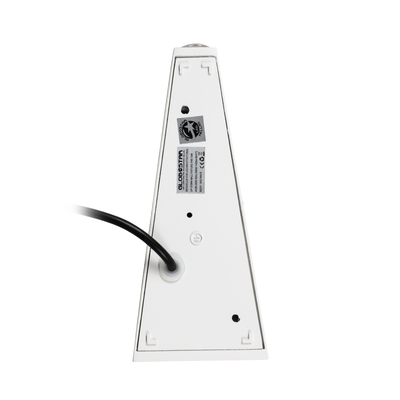 GLOBOSTAR® TRIANDE 60557 Μοντέρνο Φωτιστικό Τοίχου - Απλίκα LED 10W 1250lm 5°/60° AC 220-240V Αδιάβροχο IP65 Ψυχρό Λευκό 6000K - Bridgelux COB Chip & TÜV SÜD Driver - Λευκό Ματ - Μ8.5 x Π8.5 x Υ20cm - 5 Χρόνια Εγγύηση