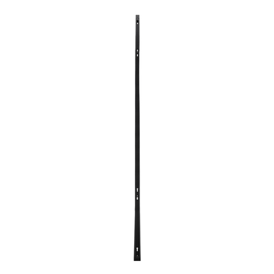 GLOBOSTAR® EUROTRACK-1PH 60984-3M Μονοφασική Ράγα 2 Καλωδίων 1L+1N για Σύστημα Ράγας Eurotrack-1PH AC 220-240V IP20 - Μαύρο Ματ - Μ300 x Π3.6 x Υ2cm