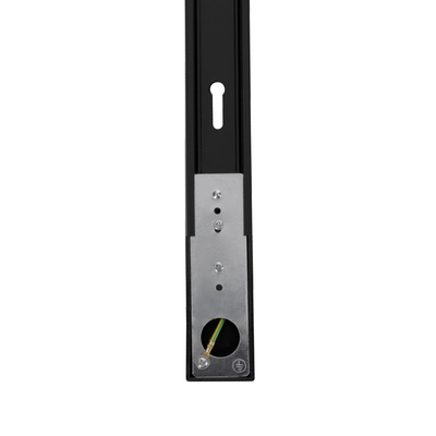 GLOBOSTAR® EUROTRACK-1PH 60984-3M Μονοφασική Ράγα 2 Καλωδίων 1L+1N για Σύστημα Ράγας Eurotrack-1PH AC 220-240V IP20 - Μαύρο Ματ - Μ300 x Π3.6 x Υ2cm