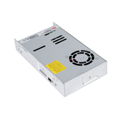 GLOBOSTAR® MEANWELL-LRS600-24 90788 Τροφοδοτικό/Μετασχηματιστής PELV 600W 25A DC 24V IP20 - AC 220-240V σε DC 24V / Ρυθμιζόμενo από 22.8VDC έως 26.4VDC - Μ22.5 x Π12.4 x Υ4.1cm - 3 Χρόνια Εγγύηση