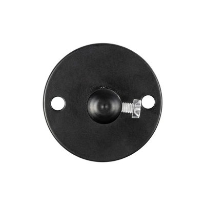 GLOBOSTAR® CABLEBASE 77560 Μεταλλικό Στήριγμα Καλωδίου για Φωτιστικά - Μαύρο - Μ4.5 x Π4.5 x Υ2cm