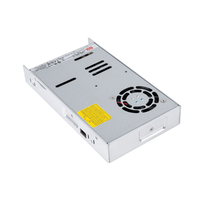 GLOBOSTAR® MEANWELL-LRS450-12 90786 Τροφοδοτικό/Μετασχηματιστής PELV 450W 37.5A DC 12V IP20 - AC 220-240V σε DC 12V / Ρυθμιζόμενo από 10.2VDC έως 13.8VDC - Μ22.5 x Π12.4 x Υ3.5cm - 3 Χρόνια Εγγύηση