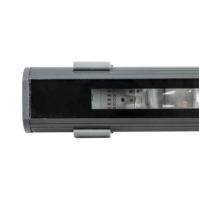 GLOBOSTAR® WINDOWBARI 90513 Φωτιστικό Ανάδειξης Παραθύρων LED 12W 960lm 8° x 180° DC 24V Αδιάβροχο IP65 Πολύχρωμο RGBW Dimmable DMX512 - CREE XPE Chip - Γκρι Ανθρακί - Μ30 x Π4 x Υ3.5cm - 3 Χρόνια Εγγύηση