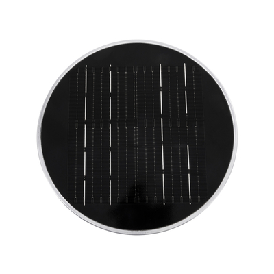 GLOBOSTAR® VEGGIE 90525 Φωτιστικό Κολωνάκι Κήπου LED 10W 330lm 120° με Ενσωματωμένο Φωτοβολταϊκό Panel 6V 2W & Επαναφορτιζόμενη Μπαταρία Li-ion 3.2V 1800mAh με Αισθητήρα Ημέρας-Νύχτας Αδιάβροχο IP65 Ψυχρό Λευκό 6000K - Γκρι Ανθρακί - Μ23 x Π23 x Υ60cm - 2 Χρόνια Εγγύηση