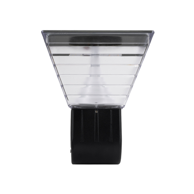 GLOBOSTAR® GRACIOUS 90529 Φωτιστικό Κολωνάκι Κήπου LED 10W 330lm 120° με Ενσωματωμένο Φωτοβολταϊκό Panel 6V 2W & Επαναφορτιζόμενη Μπαταρία Li-ion 3.2V 1800mAh με Αισθητήρα Ημέρας-Νύχτας Αδιάβροχο IP65 Θερμό Λευκό 2700K - Ψυχρό Λευκό 6000K - Γκρι Ανθρακί - Μ29 x Π24 x Υ24cm - 2 Χρόνια Εγγύηση