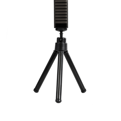 GLOBOSTAR® DIGICOLUMN 90761 Μοντέρνο Επιτραπέζιο Γραμμικό Ψηφιακό Φωτιστικό Digital Pixel Symphony Bar με RF Ασύρματο Χειριστήριο LED 8W 640lm 90° DC 5V με USB 2.0 IP20 Πολύχρωμο RGB Dimmable - Μαύρο - Μ3.4 x Π2.5 x Υ122cm - 2 Χρόνια Εγγύηση