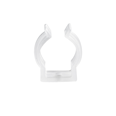 GloboStar® CON-NEONIO 90778 Βάση Στήριξης Ω για την NEONIO Digital Neon Flex LED 14.4W/m 12VDC με Π2 x Υ2cm - Διάφανο - Μ2.3 x Π2 x Υ2.7cm