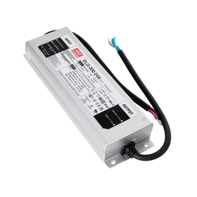 GLOBOSTAR® MEANWELL-ELG-300-24A 90790 Τροφοδοτικό/Μετασχηματιστής SELV 300W 12.5A DC 24V Αδιάβροχο IP67 - AC 220-240V σε DC 24V / Ρυθμιζόμενο από 22.4VDC έως 25.6VDC - Μ24.6 x Π7.7 x Υ3.95cm - 3 Χρόνια Εγγύηση