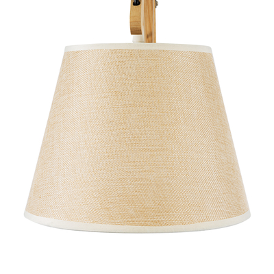 GLOBOSTAR® TALISHA 02028 Μοντέρνο Φωτιστικό Τοίχου - Απλίκα με Ντουί 1 x E27 AC 220-240V IP20 - Μπεζ - Μ100 x Π15 x Υ36cm