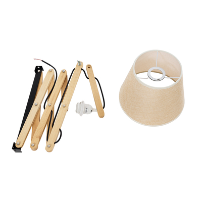 GLOBOSTAR® TALISHA 02028 Μοντέρνο Φωτιστικό Τοίχου - Απλίκα με Ντουί 1 x E27 AC 220-240V IP20 - Μπεζ - Μ100 x Π15 x Υ36cm