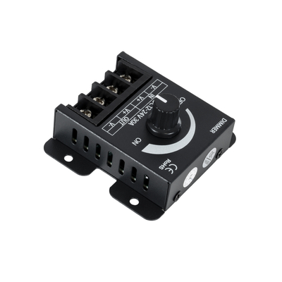 GLOBOSTAR® DIMMERALI 73316 Dimmer με 1 x 30A 720W Κανάλι DC 12-24V 30A 720W Max IP20 - Μ8.5 x Π6.5 x Υ4cm - 2 Χρόνια Εγγύηση