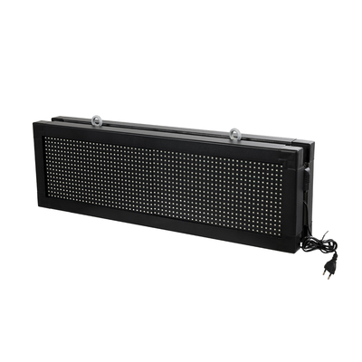 GLOBOSTAR® DISPLAY 90268 Κυλιόμενη Ψηφιακή Επιγραφή 64x16cm P10 Διπλής Όψης LED AC 220-240V Αδιάβροχο IP65 Κόκκινο - WiFi Control μέσω FK APP - Αισθητήρας Θερμοκρασίας & Υγρασίας - Μ70.5 x Π11 x Υ22.5cm - 2 Χρόνια Εγγύηση