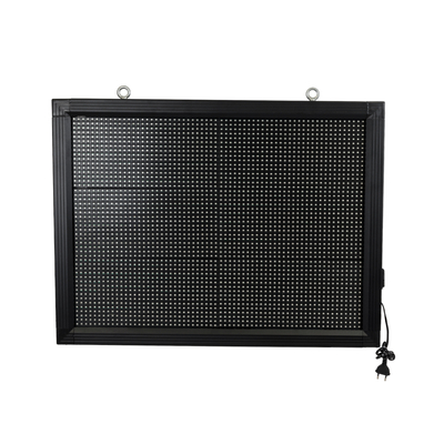 GLOBOSTAR® DISPLAY 90286 Κυλιόμενη Ψηφιακή Επιγραφή 64x48cm P10 Μονής Όψης LED AC 220-240V Αδιάβροχο IP65 Κόκκινο - WiFi Control μέσω FK APP - Αισθητήρας Θερμοκρασίας & Υγρασίας - Μ72 x Π9 x Υ56cm - 2 Χρόνια Εγγύηση
